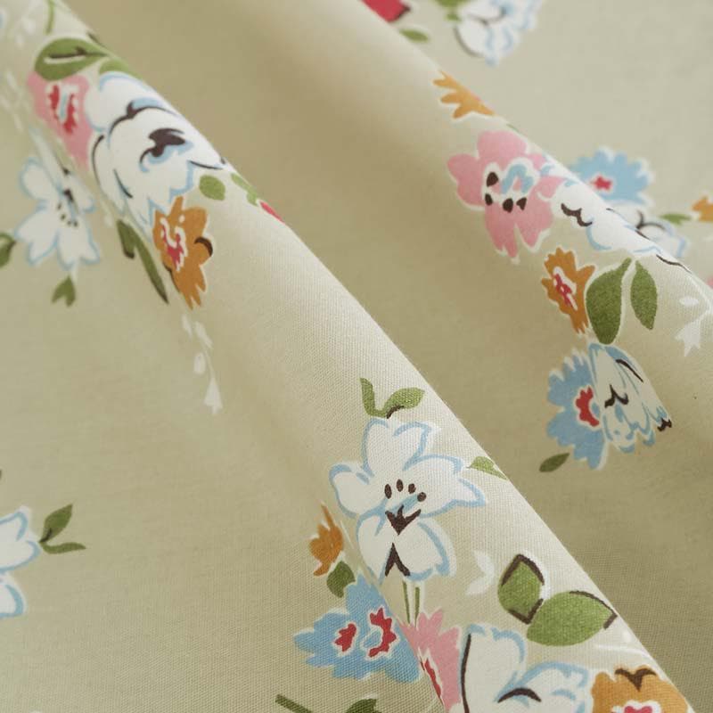 Buy Floral Fantasy Bedsheet- Beige Bedsheets from Vaaree