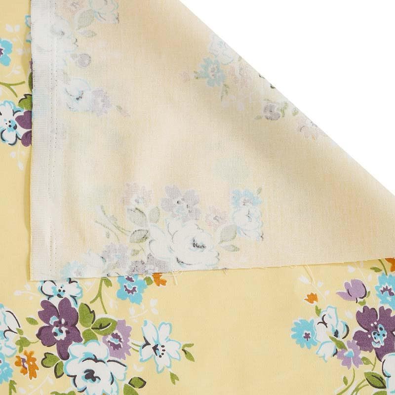 Buy Floral Fantasy Bedsheet- Yellow Bedsheets from Vaaree