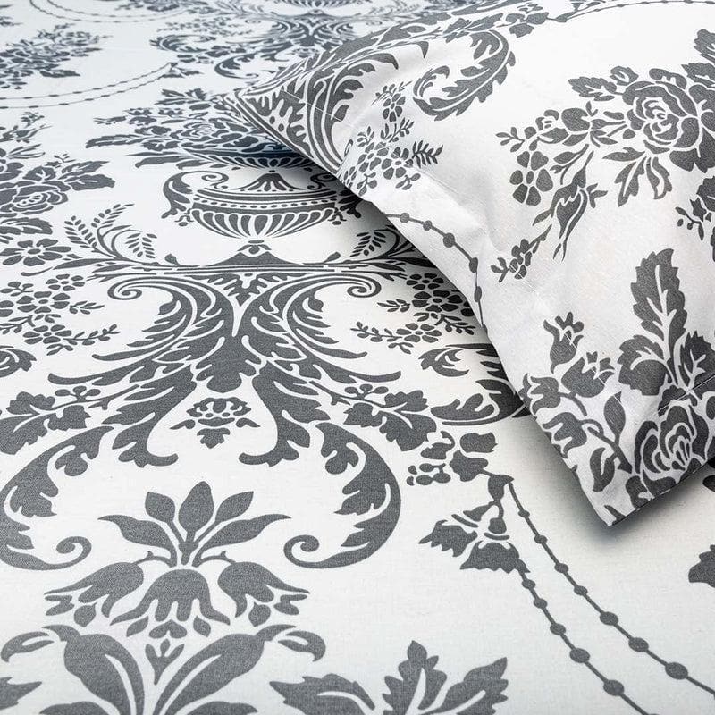 Buy Floral Monochrome Bedsheet Bedsheets from Vaaree