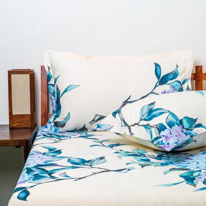 Buy Floral Splatter Bedsheet Bedsheets from Vaaree