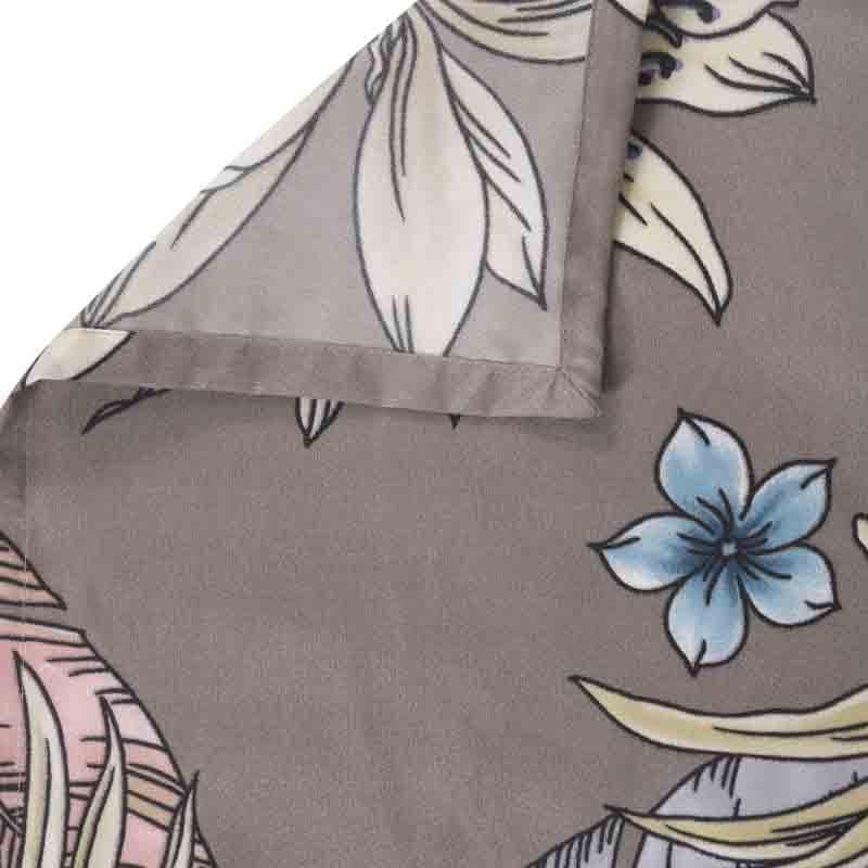 Buy Flower Power Bedsheet - Brown Bedsheets from Vaaree