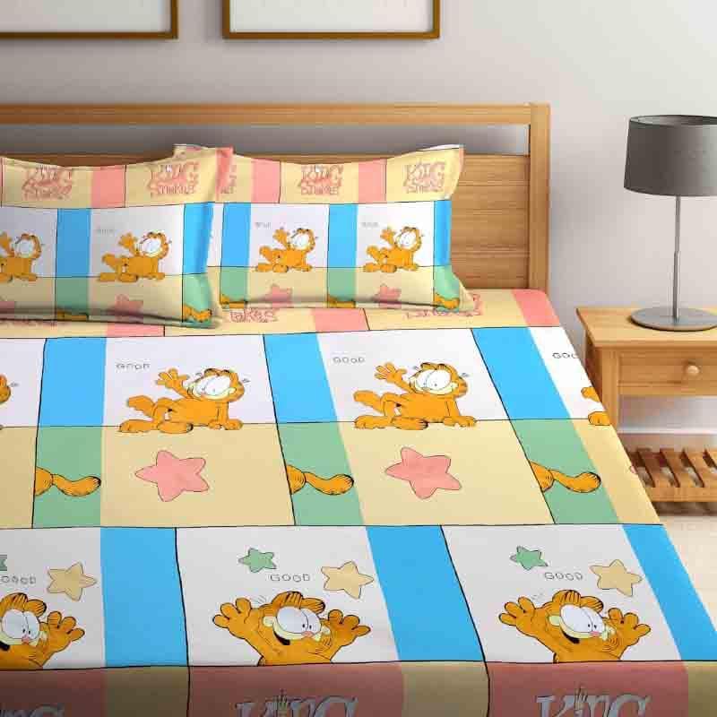 Buy Funny Cartoon Bedsheet Bedsheets from Vaaree