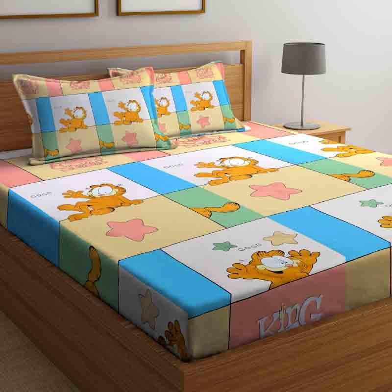 Buy Funny Cartoon Bedsheet Bedsheets from Vaaree