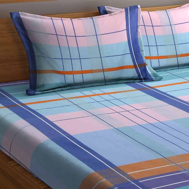 Buy Fusion Stripes Printed Bedsheet Bedsheets from Vaaree