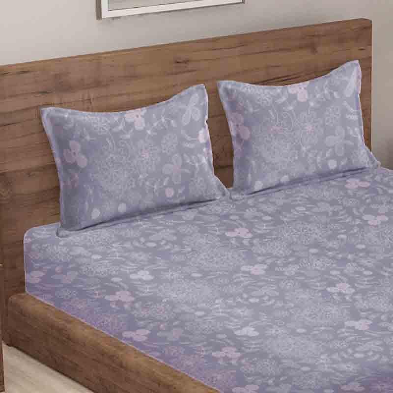 Buy Gairdín Bedsheet - Blue Bedsheets from Vaaree