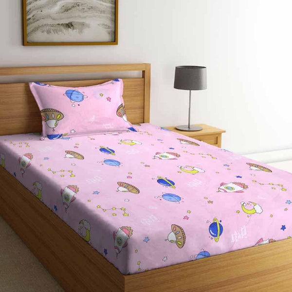 Buy Bedsheets - Galactic Conquer Printed Bedsheet at Vaaree online