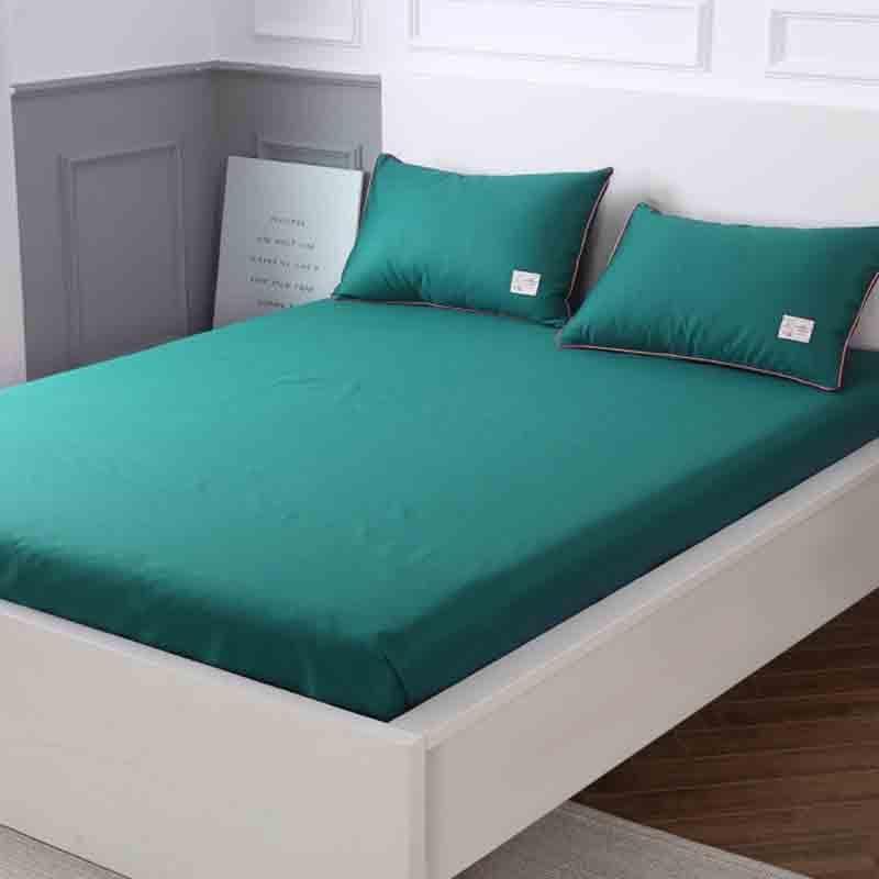 Buy Gaudy in Teal Bedsheet Bedsheets from Vaaree