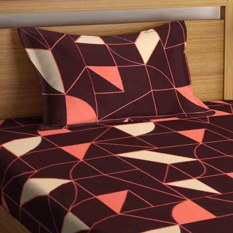 Buy Geometric Walls Bedsheet Bedsheets from Vaaree