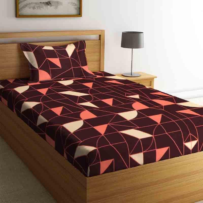 Buy Geometric Walls Bedsheet Bedsheets from Vaaree