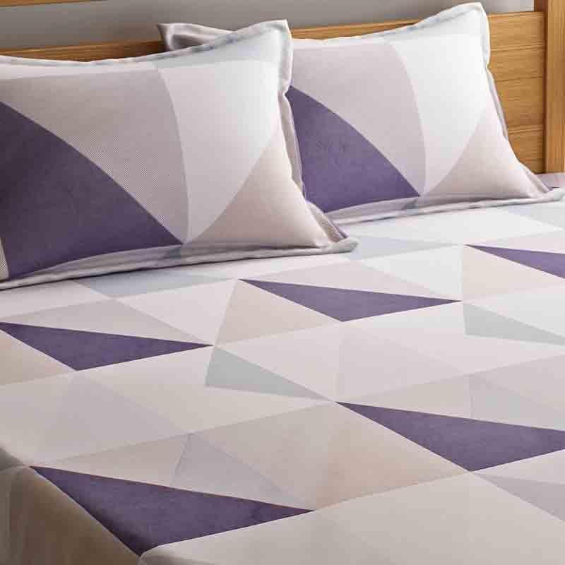 Buy Geometro Club Bedsheet Bedsheets from Vaaree