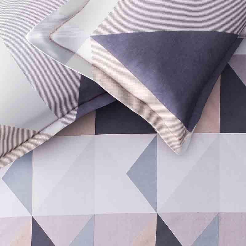 Buy Geometro Club Bedsheet Bedsheets from Vaaree