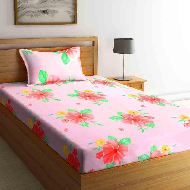 Buy Hibiscus Bedsheet Bedsheets from Vaaree