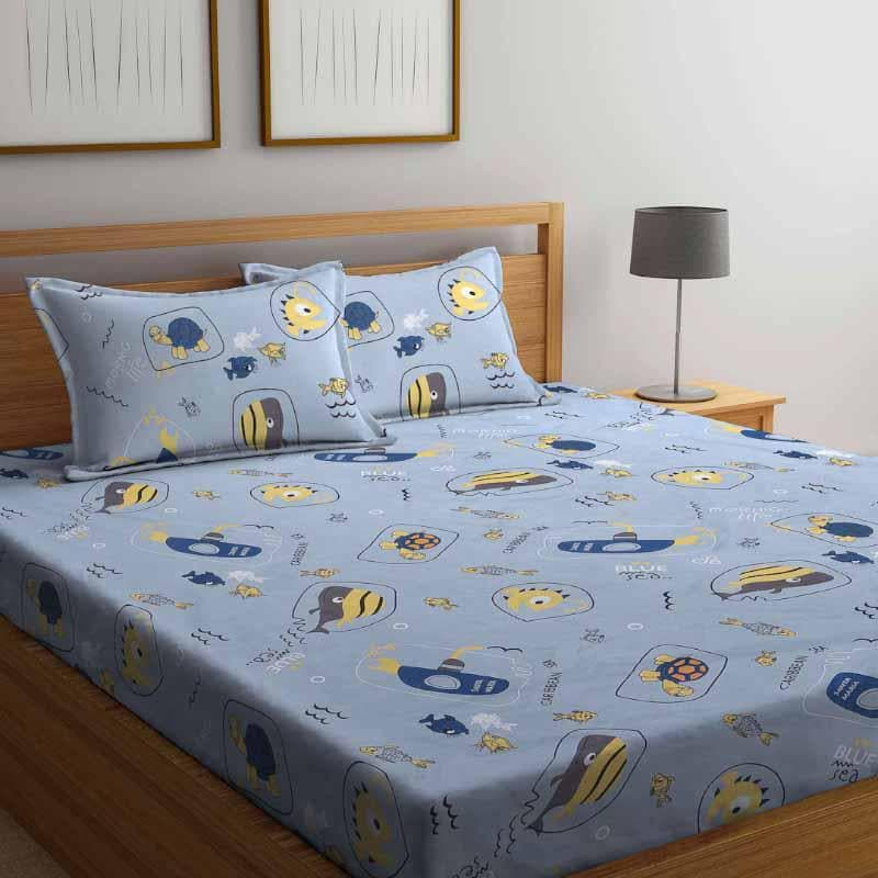 Buy Imaginations Fly Printed Bedsheet Bedsheets from Vaaree