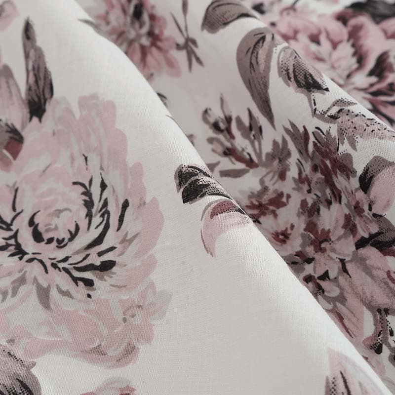 Buy Imperial Blossoms Bedsheet- Pink Bedsheets from Vaaree