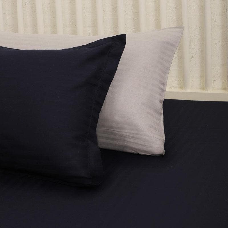 Buy Indigo Sateen Bedsheet Bedsheets from Vaaree