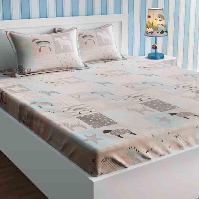 Buy Jungle Party Bedsheet Bedsheets from Vaaree