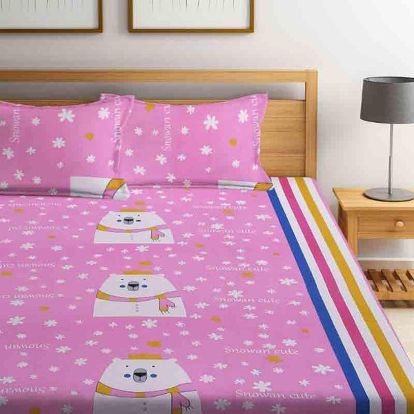 Buy Little Snowman Bedsheet Bedsheets from Vaaree