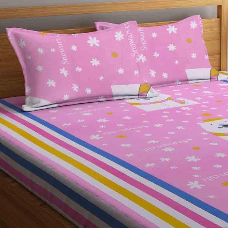 Buy Little Snowman Bedsheet Bedsheets from Vaaree