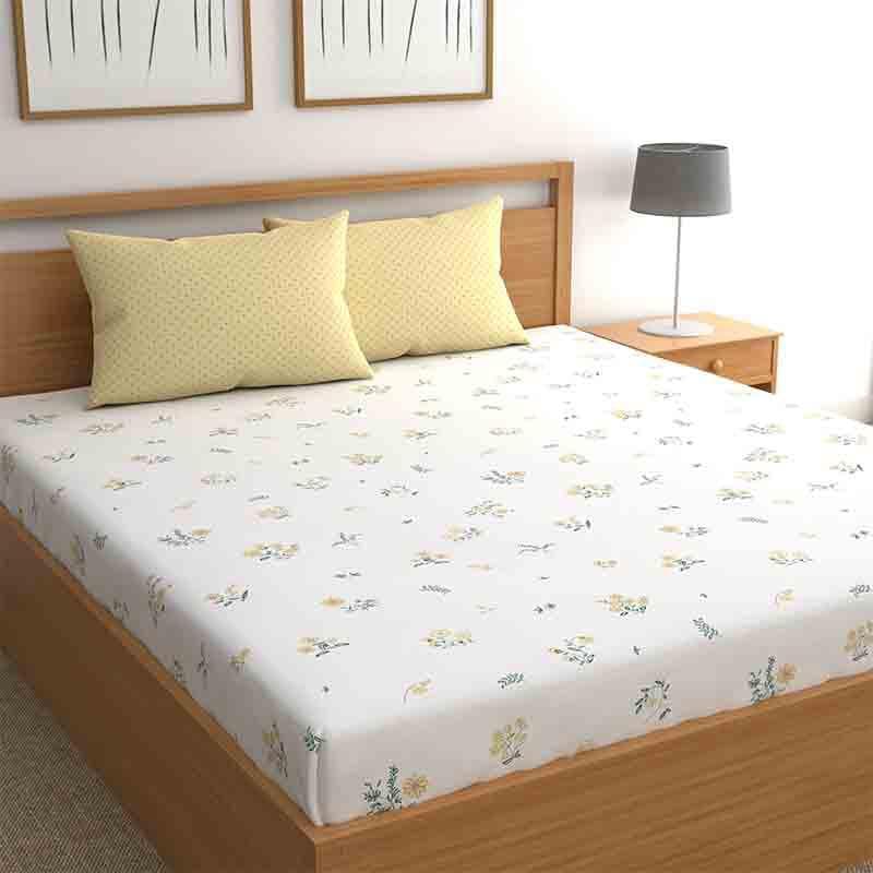 Buy Micro Floral Bedsheet Bedsheets from Vaaree