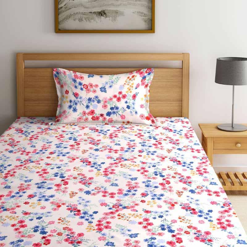 Buy Miniature Florals Printed Bedsheet Bedsheets from Vaaree