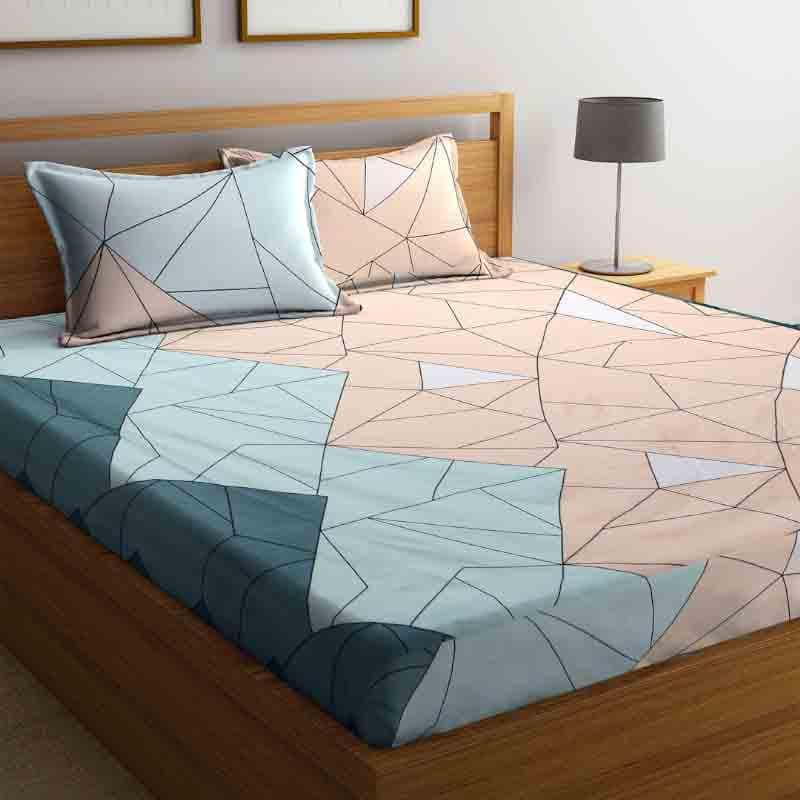 Bedsheets - Mosaic Geometric Bedsheet