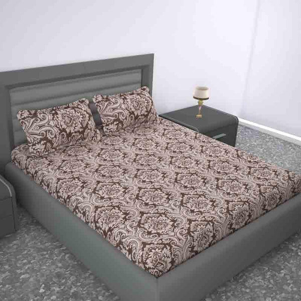 Buy Muddy Rock Printed Bedsheet Bedsheets from Vaaree