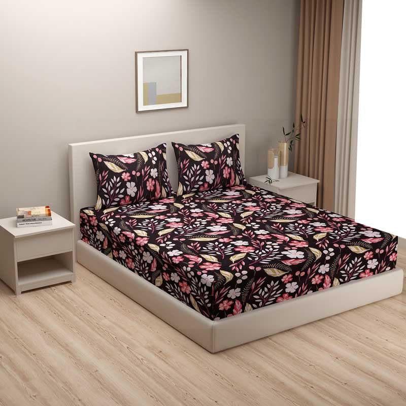 Buy Mystic Floral Printed Bedsheet Bedsheets from Vaaree