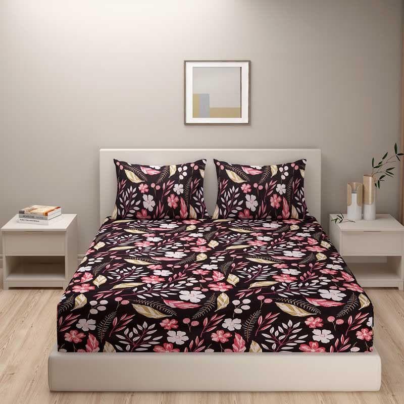 Buy Mystic Floral Printed Bedsheet Bedsheets from Vaaree