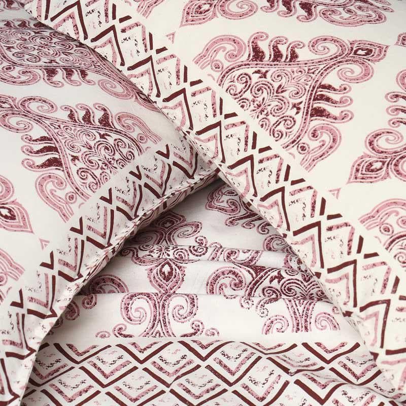 Buy Pink Groovy Bedsheet Bedsheets from Vaaree