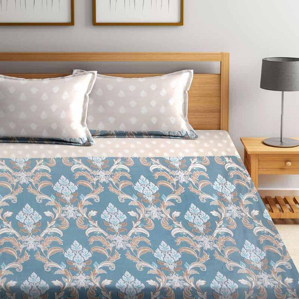 Buy Pristine Paisley Printed Bedsheet Bedsheets from Vaaree