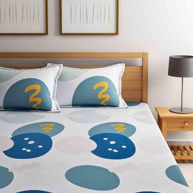 Buy Puzzle Kuzzle Bedsheet Bedsheets from Vaaree