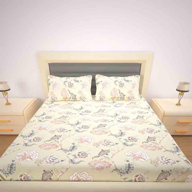 Buy Rose Dose Bedsheet Bedsheets from Vaaree