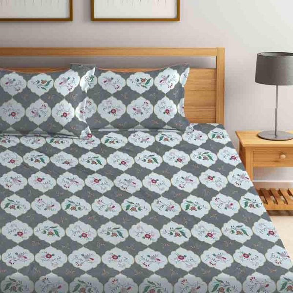 Buy Royal Floral Bedsheet Bedsheets from Vaaree