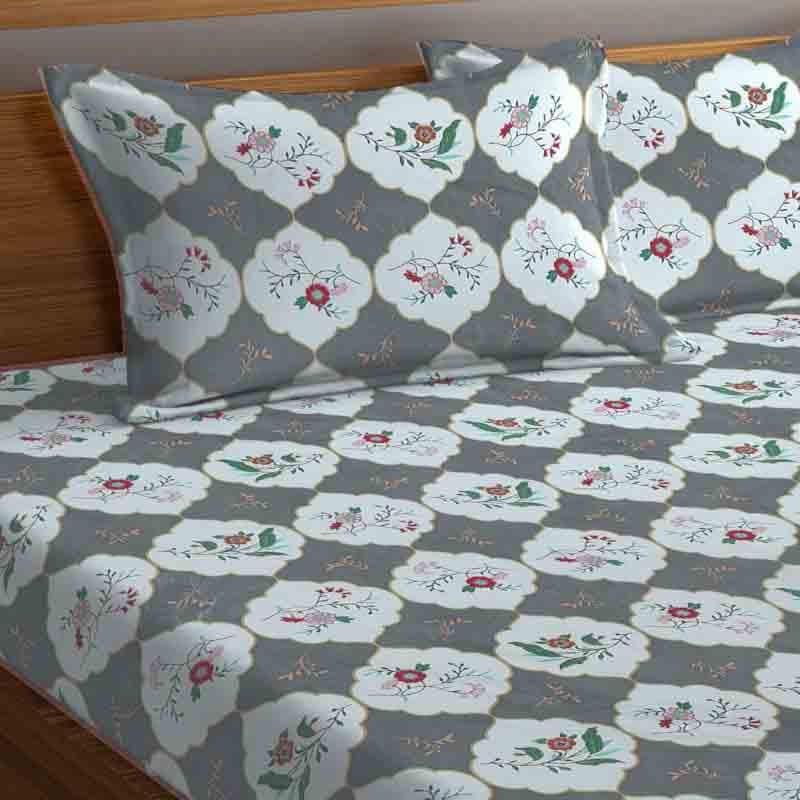 Buy Royal Floral Bedsheet Bedsheets from Vaaree