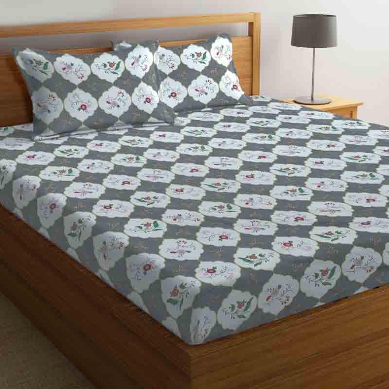 Buy Royal Floral Bedsheet Bedsheets from Vaaree