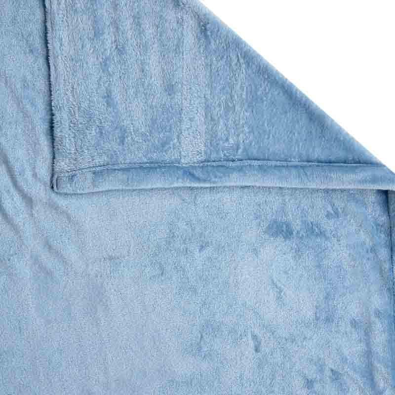 Buy Solid Dust Bedsheet - Blue Bedsheets from Vaaree