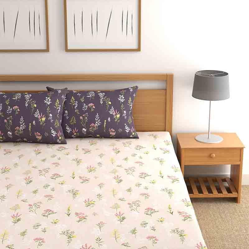 Buy Soulfully Floral Bedsheet Bedsheets from Vaaree