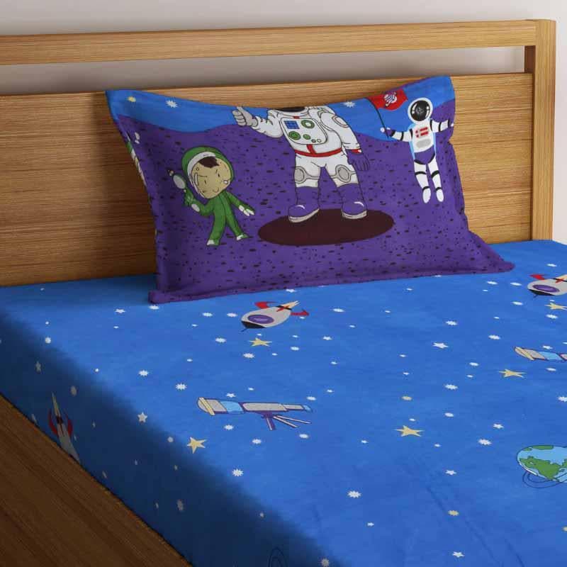 Buy Space Explor Bedsheet Bedsheets from Vaaree