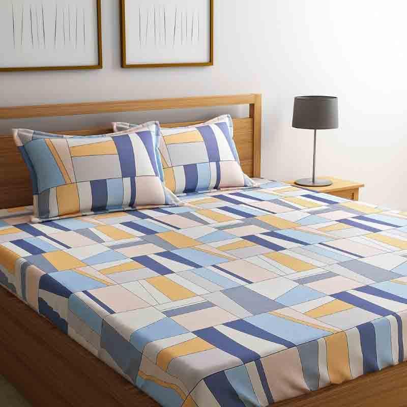 Buy Stained Glass Art Bedsheet Bedsheets from Vaaree