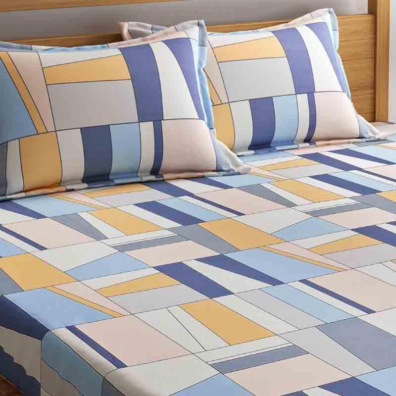 Buy Stained Glass Art Bedsheet Bedsheets from Vaaree