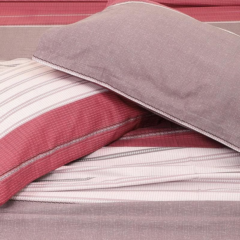 Buy Striped Lavender Bedsheet Bedsheets from Vaaree