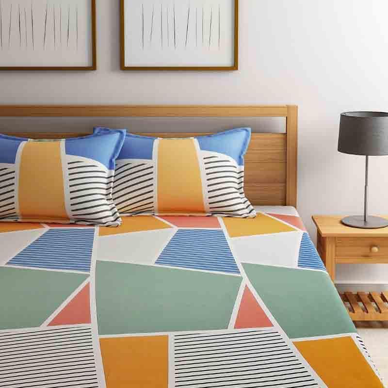 Buy The Roads that Crossed Bedsheet Bedsheets from Vaaree