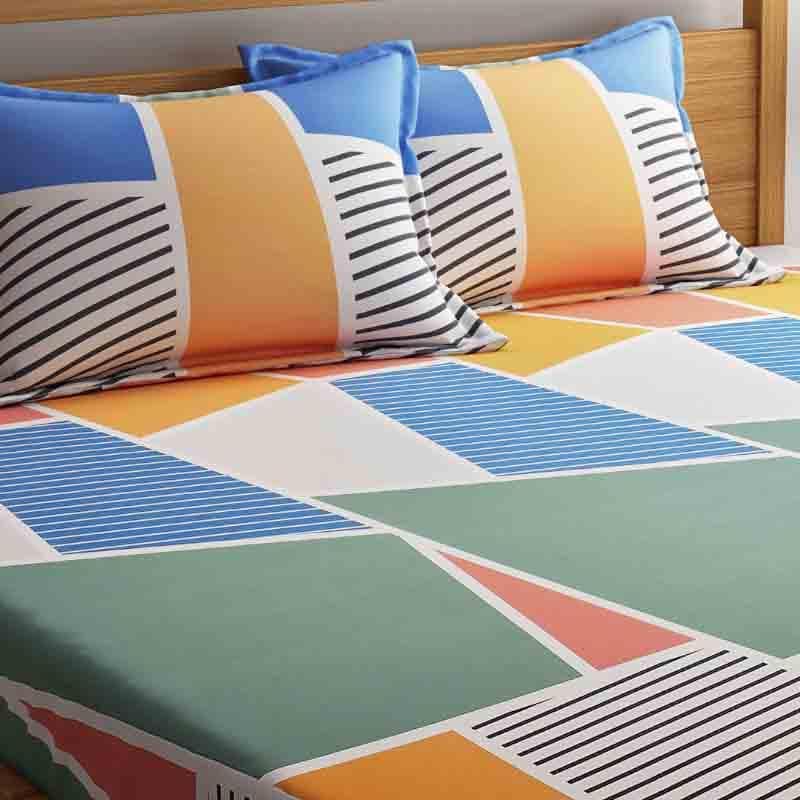 Buy The Roads that Crossed Bedsheet Bedsheets from Vaaree