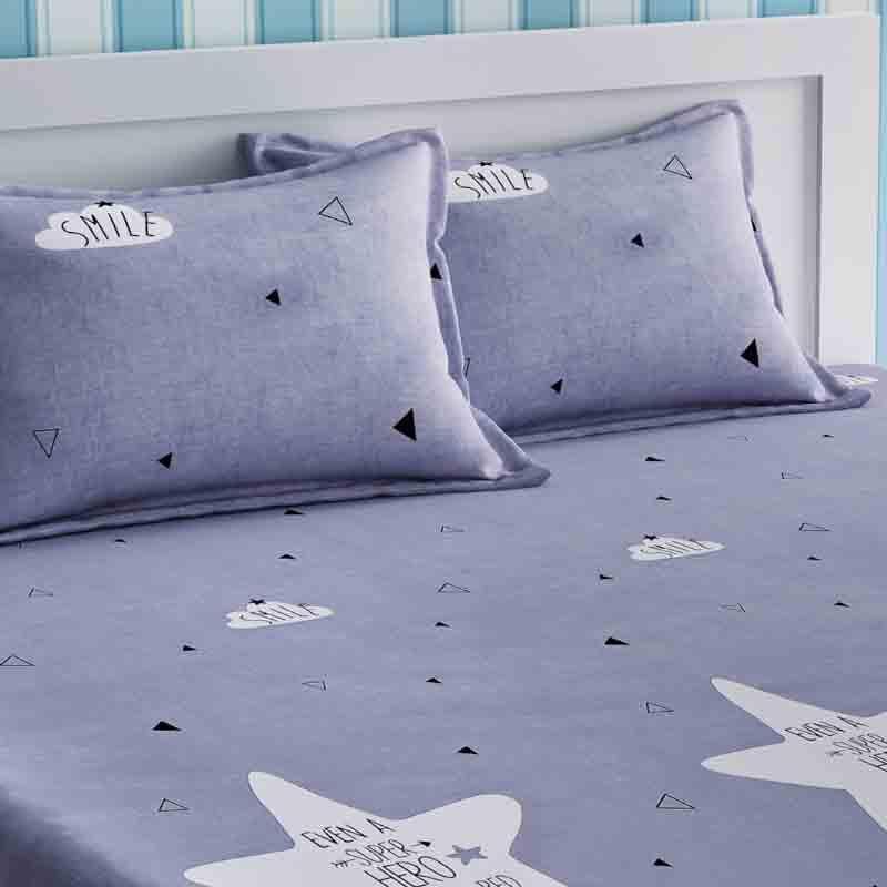 Buy Bedsheets - The Starlit Dreams Bedsheet at Vaaree online