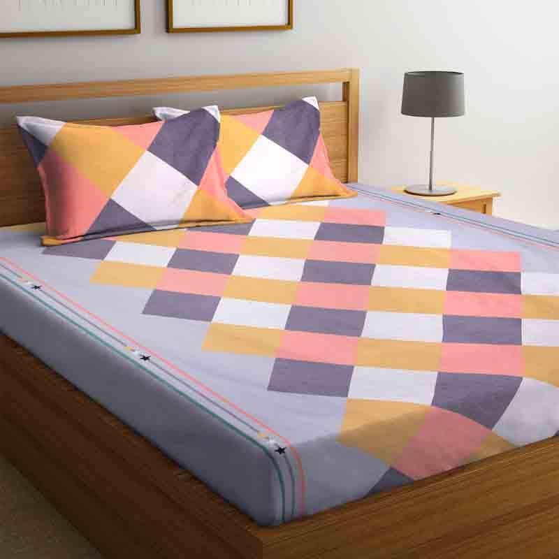 Buy Tiled Trance Bedsheet Bedsheets from Vaaree