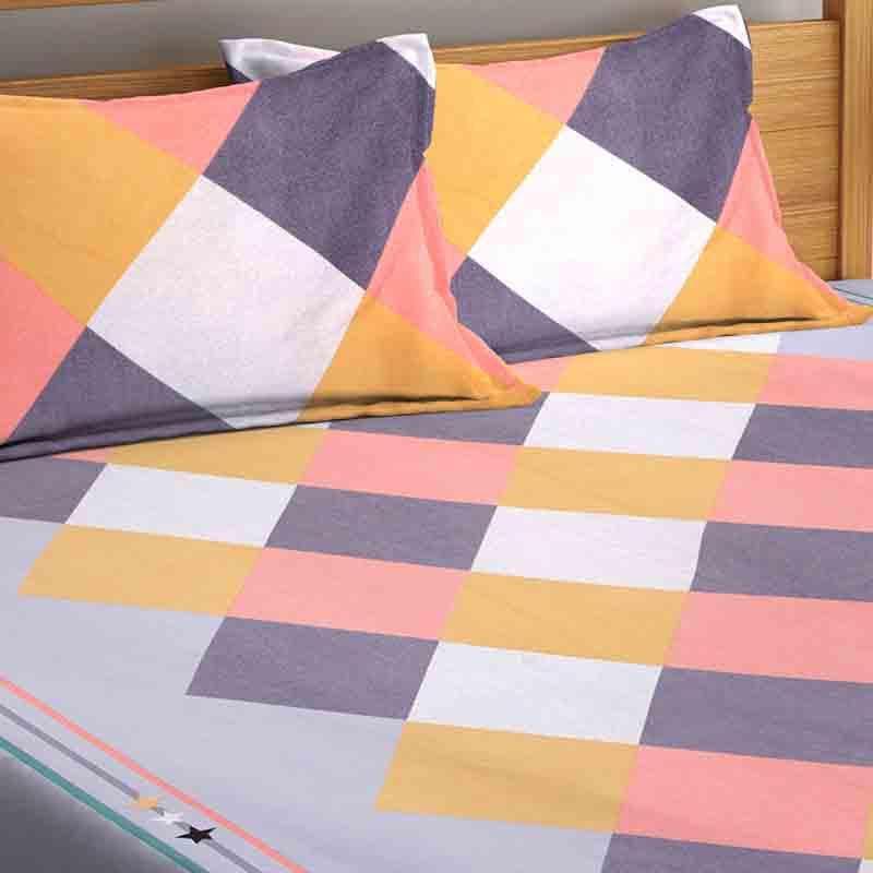 Buy Tiled Trance Bedsheet Bedsheets from Vaaree