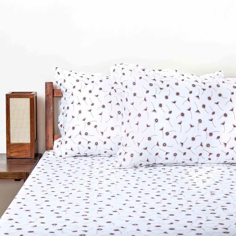 Buy Tiny Twines Bedsheet - Purple Bedsheets from Vaaree