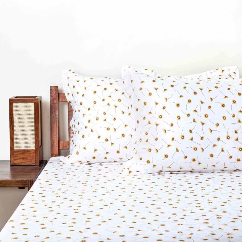 Buy Tiny Twines Bedsheet - Yellow Bedsheets from Vaaree