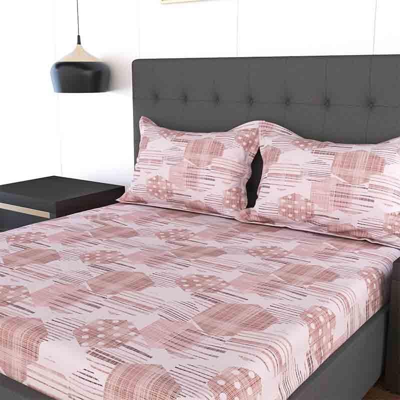 Buy Tiramisu Bedsheet - Brown Bedsheets from Vaaree