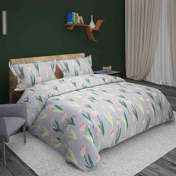 Bedsheets - Tulip Tales Bedsheet